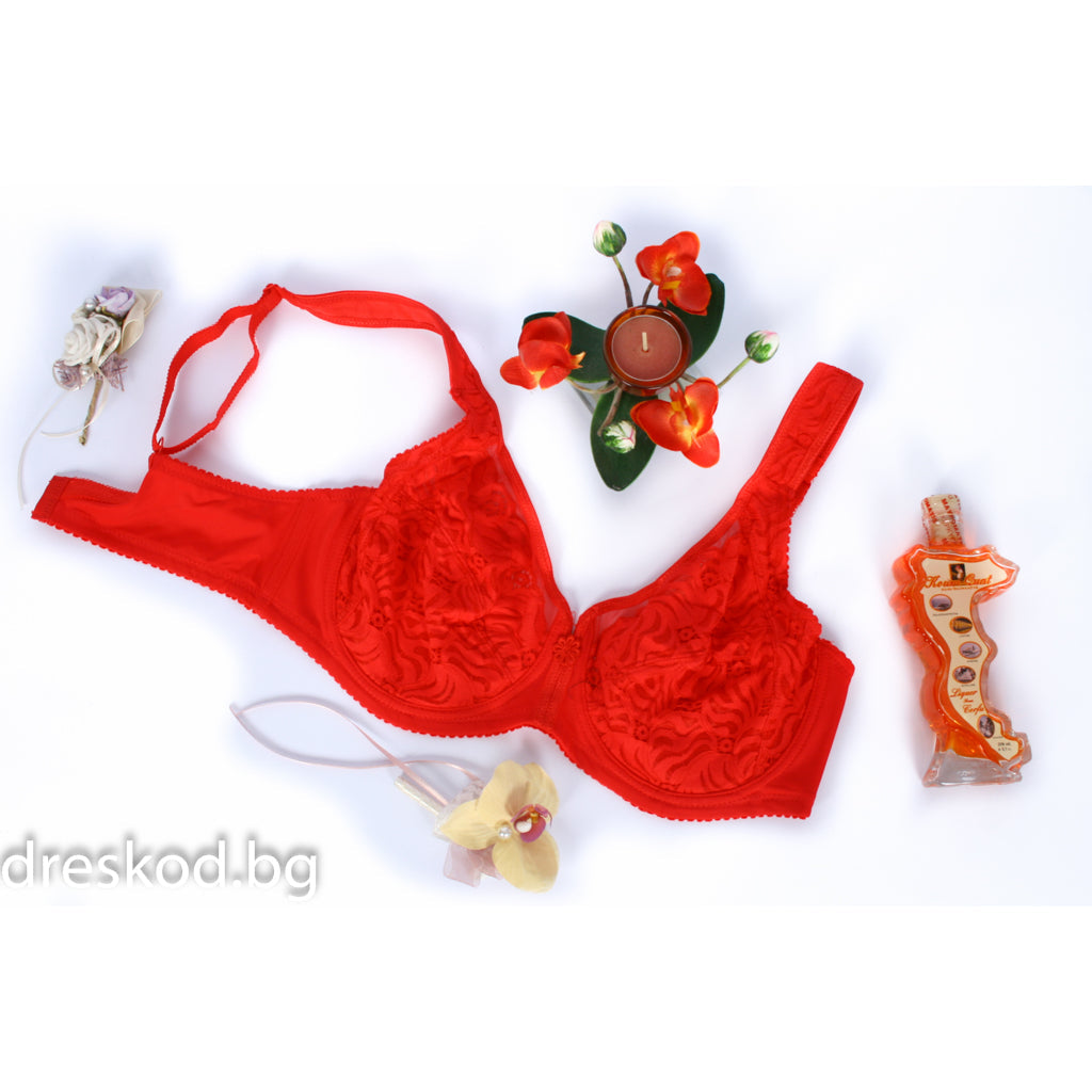 Луксозен сутиен мека чашка /чашка D/